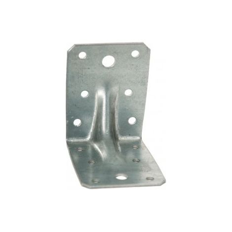 Simpson Strong Tie – Équerre de fixation 70x70mm – épaisseur 2mm – Acier pour applications structurelles – Résistance accrue pour bois dur