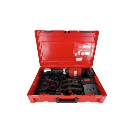 ROTHENBERGER ROMAX 4000 Set, máquina de prensado a batería, M15-22-28mm, 4 Ah, EU AMP - 1000004174