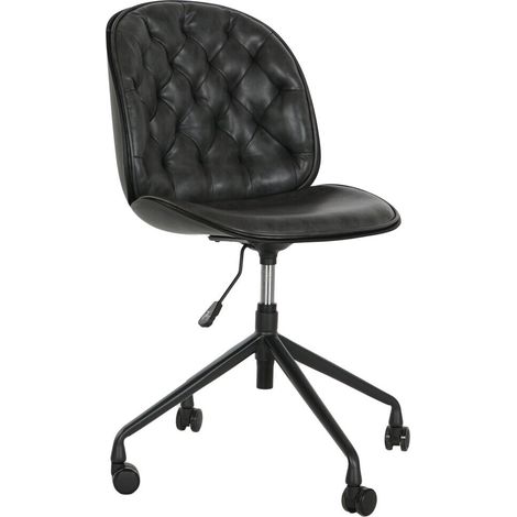 Silla Pp Metal 47,5X57,5X83 89 Ruedas Negro MB205800 (1/5)