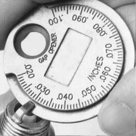 Outil de mesure d'écart, plage de mesure 0,6-2,4 mm, capteur d'écart de type pièce de monnaie, utilisé pour les mesures de précision. (1/4)