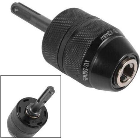 SDS-Plus-Adapterfutter 2–13 mm, Hochleistungs-Profi-Bohrfutter 1/2–20UNF, schlüsselloses Schnellspannfutter mit SDS-Adapter (1/5)