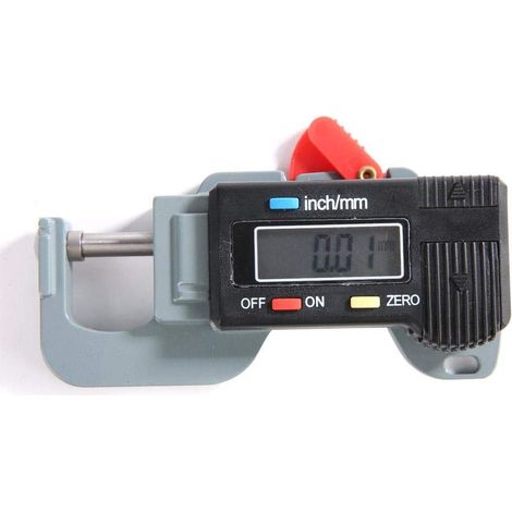 Dickenmessgerät, digitales Dickenmessgerät, elektronisches Mikrometer, elektronisches Mikrometer aus Stahl, horizontales Dickenmessgerät (1/5)