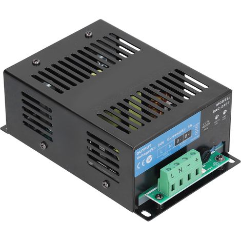 Chargeur de batterie pour groupe électrogène diesel avec LED, équipement de charge intelligent AC100‑280V 135WBAC-2403 (1/5)