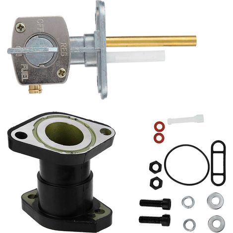 Stück/Set Vergaser-Ansaugkrümmer-Kraftstoffventilschalter, passend für Yamaha Big Bear 350 YFM350 87-99. (1/5)