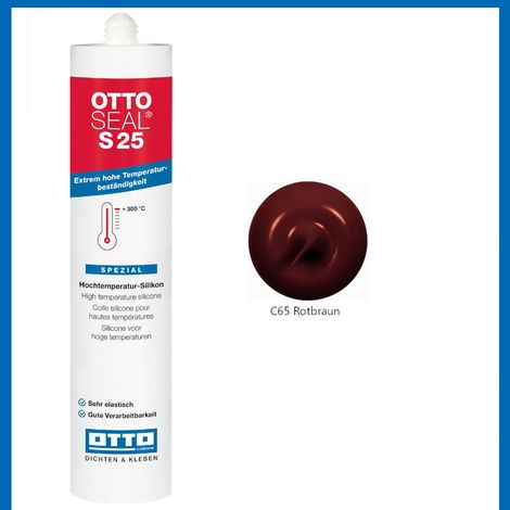 OTTOSEAL Silikon S-25 310ML C65 ROTBRAUN - 7025465 (1/4)