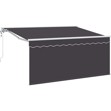 Maison Exclusive - Einziehbare Markise Anthrazit 300 x 200 cm