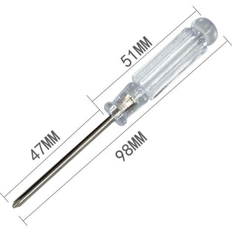 Tournevis Phillips 95 mm, outil réparation précision acier durable portable (1/5)