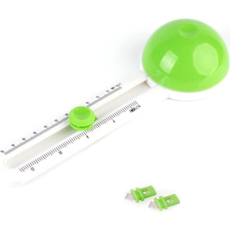 Coupe-papier circulaire, outil de découpe rotatif manuel avec tête (1/5)