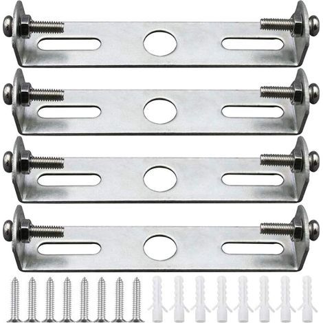 4 Pièces Support de Fixation pour Plafonnier 105 mm Luminaire Suspendu Accessoires Lustre de Plafond Plafonnier Plaque de Base Plaques de Lampe de Plafond Supports de Plaque et Accessoires- (1/5)
