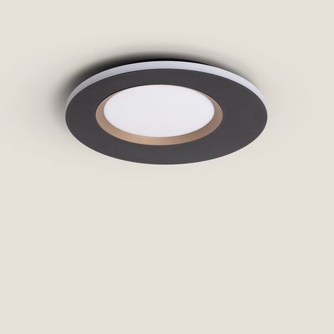 LED Deckenleuchte 30W Metall Taska S Schwarz