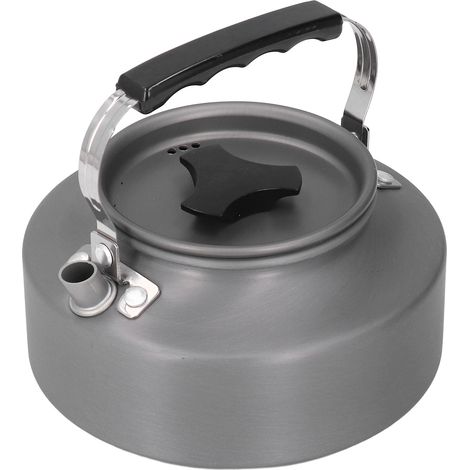 1,1-Liter-Campingkessel, hitzebeständig, korrosionsbeständig, für Tee und Kaffee im Freien (1/5)