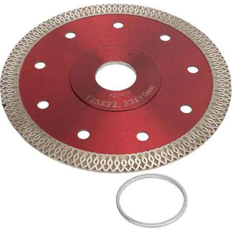 Disque de coupe en céramique, lame de scie diamantée ronde, meule à meuler pour granit, marbre, béton et verre. (1/4)