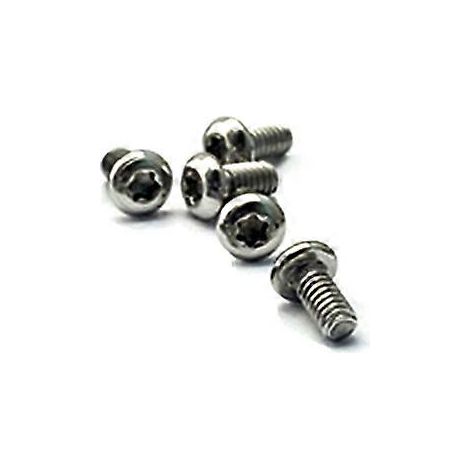 vis à clip en acier inoxydable à tête Torx 2-56 T6 pour couteau pliant de poche C81 C11/Budona 535 avec clip au dos (pièce de rechange)