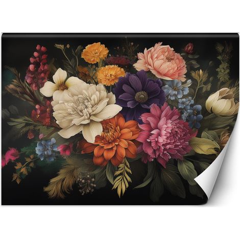 Fototapete Blumenstrauß Natur 350x245 cm (1/5)