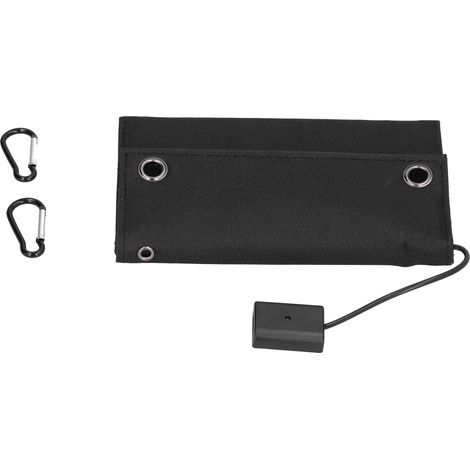Panneau Solaire USB 8W 5V Pliable Portable Cellules Monocristallines Chargeur Extérieur (1/5)