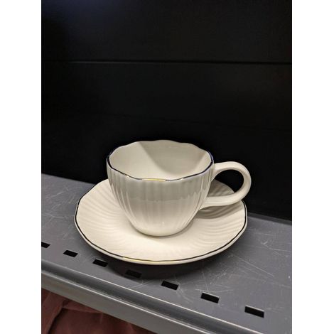 Tazza daphné 130 ml bianca - Atmosphera créateur d'intérieur (1/3)