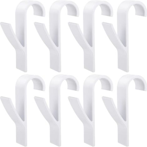 8 towel racks, freezer hook, white hook, refrigerator hook - AquaForge (1/5)