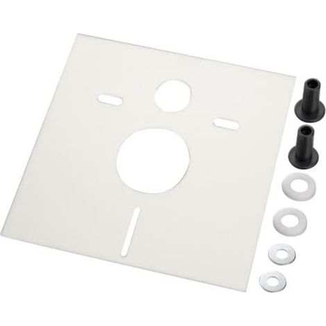 HAAS OHA Schallschutz-Set Quadro Premium DB 28 für Wand-WC und Bidets, 39 x 42,6 cm (1/2)