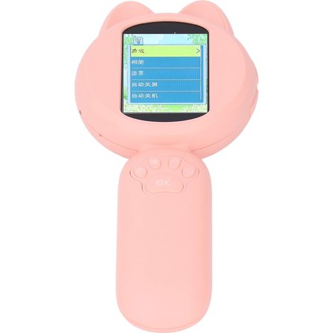 Loupe numérique pour enfants, écran IPS de 2 pouces, résolution 1MP, Zoom 4X, Microscope électronique portatif avec 8 lumières LED, rose (1/5)