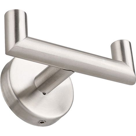 Sollbry Ganchos para toallas de baño, para cocina y baño, para colgar toallas, abrigos, esponjas y ropa (plata) (1/5)