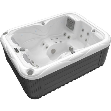 Wellis Firenze Life Deluxe Whirlpool Außenwhirlpool 213x160x75cm für 3 Personen inkl. Thermocover (1/5)