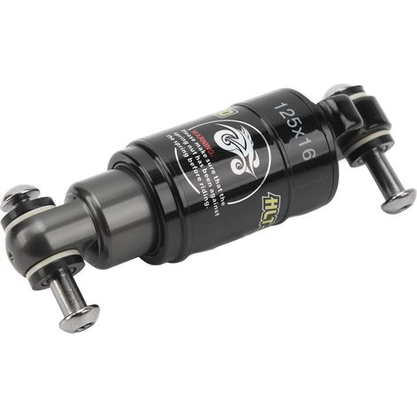 Hinterradstoßdämpfer aus Aluminiumlegierung für Mountainbikes, 125 mm Durchmesser, Tragfähigkeit 850 lbs (ca. 385 kg). (1/5)