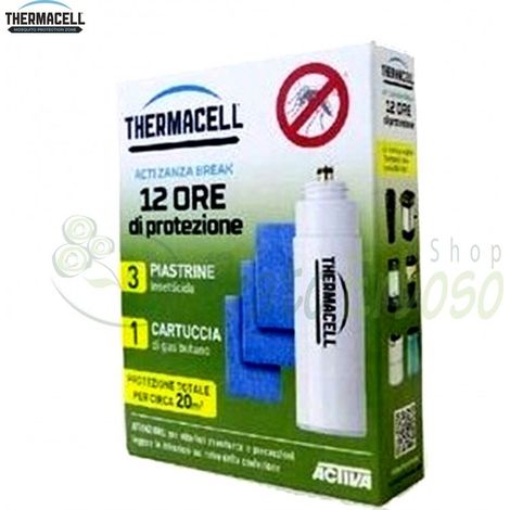 Carga de 12 horas para dispositivos ThermaCELL