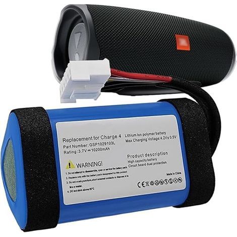 Akku GSP1029103L, kompatibel mit dem wasserdichten Bluetooth-Lautsprecher Charge 4. Teilenummer: Charge4 ID998 1INR19/66-3 Sun-INTE-118 IAAA011NA YY1068 (nicht kompatibel mit Charge 4Q) – Modell: Char (1/5)