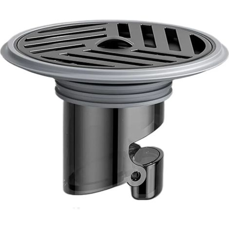 bouchons de drainage de silicone 3 pouces filtre en acier inoxydable gris (1/5)