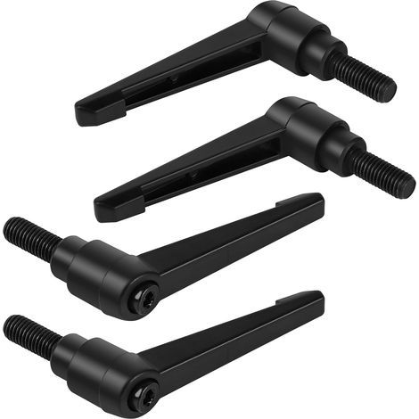 verstellbare Klemmgriffe M10x25 mm, Schnellspannhebelgriff aus Stahl mit 25-mm-Bolzen (1/5)