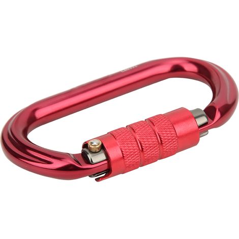 Automatischer Kletterkarabiner, symmetrischer O-Typ, für die Sicherheit beim Bergsteigen und Felsklettern (1/5)