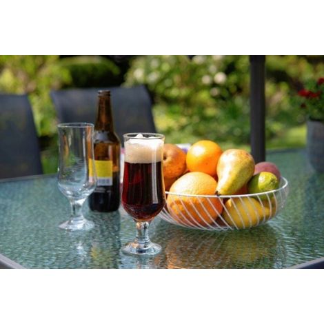 Verre à bière et à boissons Melody en verre épais de 360 ml (1/2)