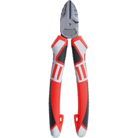 Pince diagonale de 7 pouces - Coupe-fil multifonctionnel de qualité industrielle Pince à bec pointu Pince diagonale Pince épaissie Tête en acier au chrome vanadium décentrée (1/4)