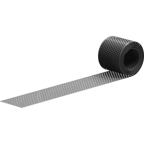 Sarei Vogelschutz- und Lüftungsgitter 5 m x 100 mm anthrazit Dachabschlüsse (1/2)