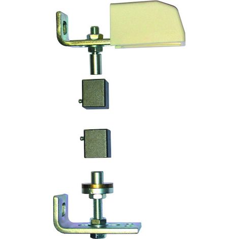 Pivot de portail métallique SERIE 300 avec cheville pour tube de 40 x 40 mm - TORBEL INDUSTRIE