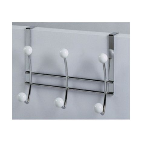 Perchero de 3 Ganchos Dobles Gemelas 26,5 x 11 x 21