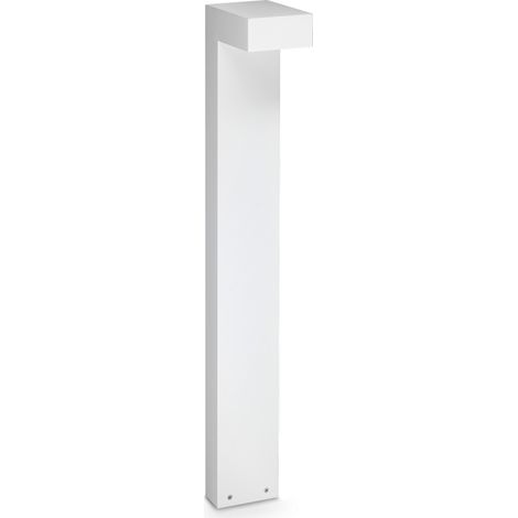 Ideal Lux SIRIO Borne extérieure blanche de 80 cm, 1 LED 1100 lm 3000 K IP65