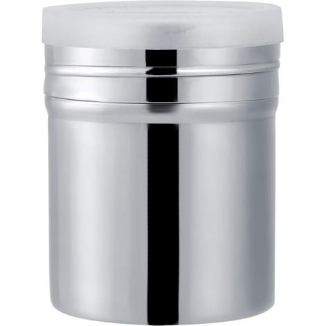 Saupoudreuse à Epices en Acier Inoxydable Distributeur Poudre Shaker Chocolat Tamiseur pour Farine Fine Sucre Cacao Utensiles de Cuisine(S) (1/4)