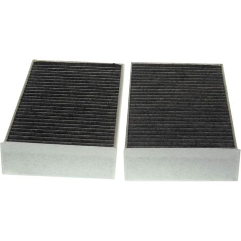 1 Filtre à habitacle, Charbon actif, 233x115x32mm, Pour BMW et Mini (1/4)