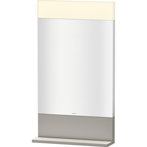 Espejo Vero Duravit con balda inferior, 7510, 450 mm, Color (frente/cuerpo): Terra Mate - VE751001414