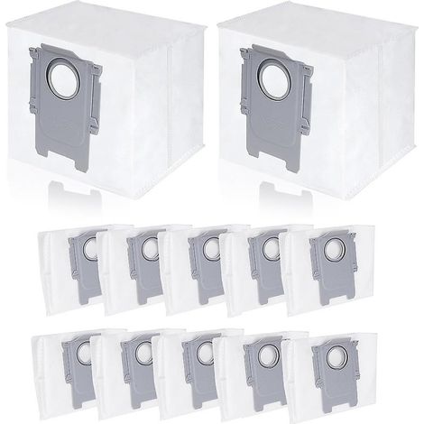 12er-Pack Ersatz-Staubsaugerbeutel für S8+ / S8 Pro Ultra / S7 MaxV Ultra / Q5 / Q5+ / + / Max+ - AquaForge (1/5)