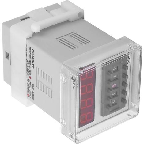 Minuterie numérique -2Z 220V, relais 8 broches avec fil de cuivre (1/5)