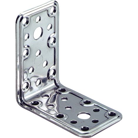 PIASTRA 771/IN ANGOLARE INOX 50X80X80 MM- ALDEGHI LUIGI SPA- 5,0 pz