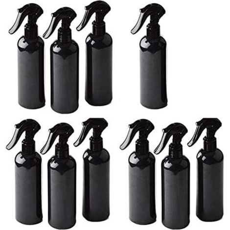 Lot de 10 flacons pulvérisateurs multifonctionnels en plastique de 300 ml pour huiles essentielles, parfums, conteneurs portables (1/4)