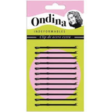 Eurostil Kugel schwarz schwarz Clips ondina 70mm Karton 1un