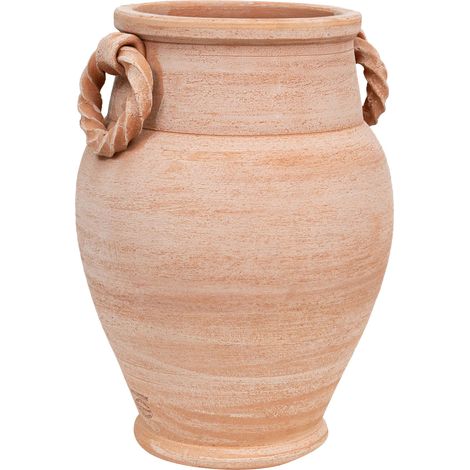Biscottini Porta ombrelli per esterno e interno 34x48 cm  Vasi terracotta portaombrello Made in Italy  Portaombrelli da esterno lavorati a mano (1/5)