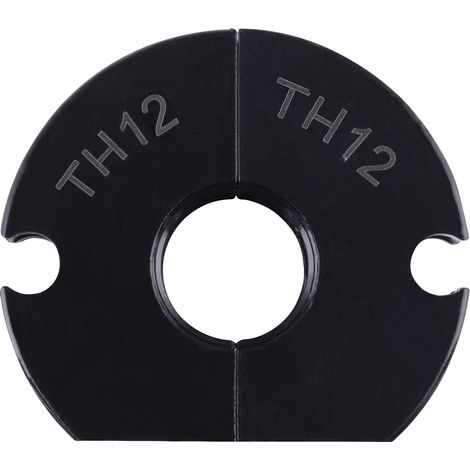 Noyon & Thiebault – Inserts pour pince à sertir – Paire d'inserts pour mâchoires profil TH12 – Convient pour pince à sertir manuelle – Diamètre 12