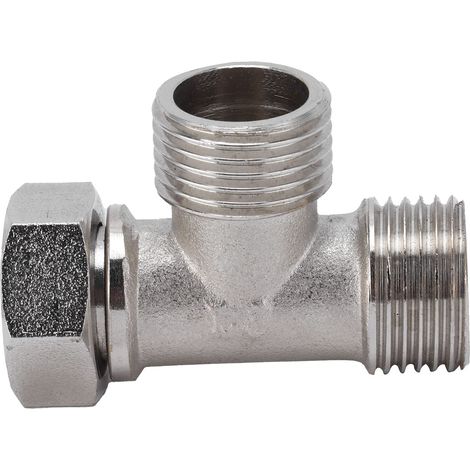 G1/2 filetage mle/femelle raccord en T raccord de tuyau d'eau en acier inoxydable adaptateur en T,A