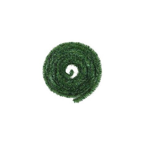 33M Décoration De Guirlande De Noël, Non éclairé Guirlande Artificielle De Pin Vert Guirlande Douce De Vacances pour Les Décorations De Guirlandes De Fête De Noël en Plein Air (Largeur 7cm)