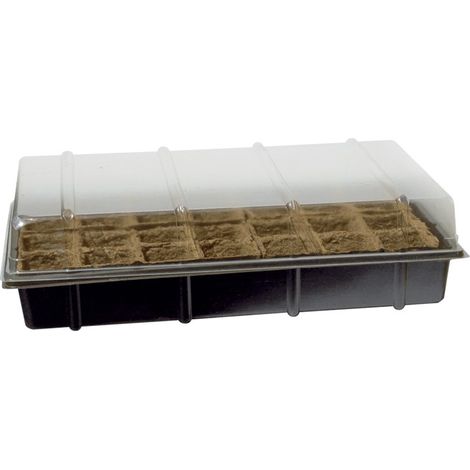 Mini serra con piastra di coltivazione biodegradabile Nortene